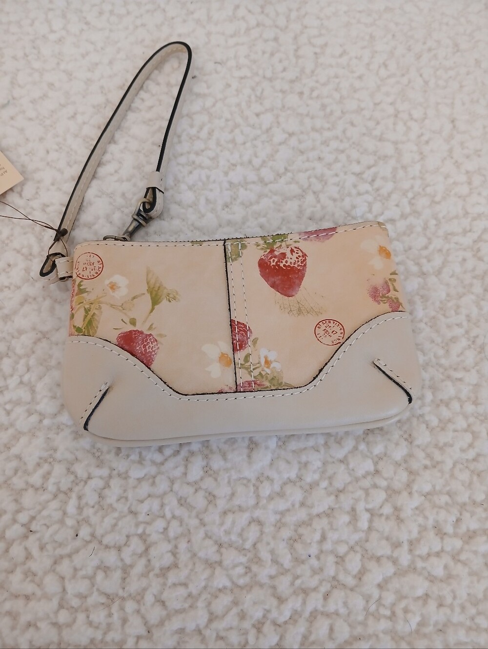 Patricia Nash Strawberry Lula Wristlet NWT